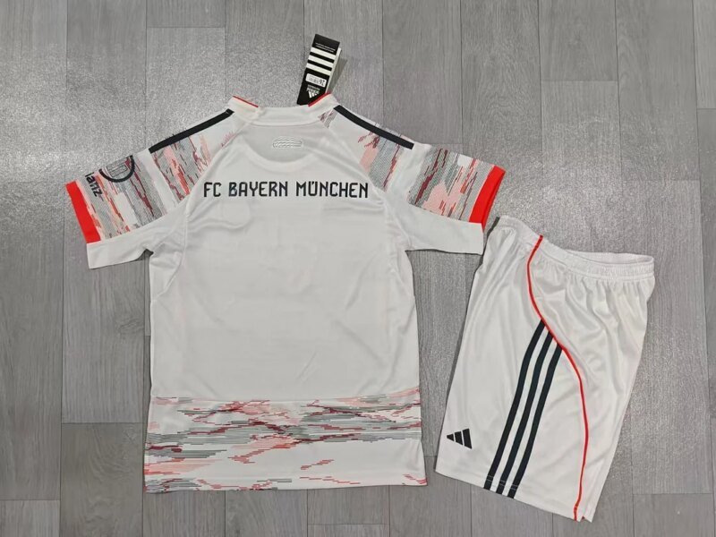 2025/2026 Bayern Munich Away Football Shirt 1:1 Thai Quality Kids Size