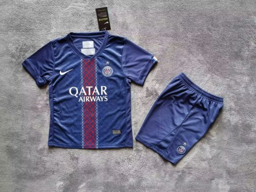 2025/2026 Psg Paris Saint-Germain Home Football Shirt 1:1 Thai Quality Kids Size