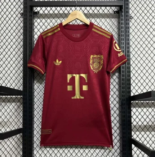 2025/2026 Bayern Munich 125th Anniversary Edition Red Football Shirt 1:1 Thai Quality