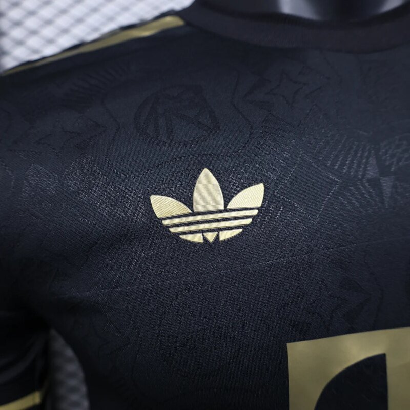 2025/2026 Player Version Bayern Munich 125th Anniversary Edition Black Football Shirt 1:1 Thai Quality