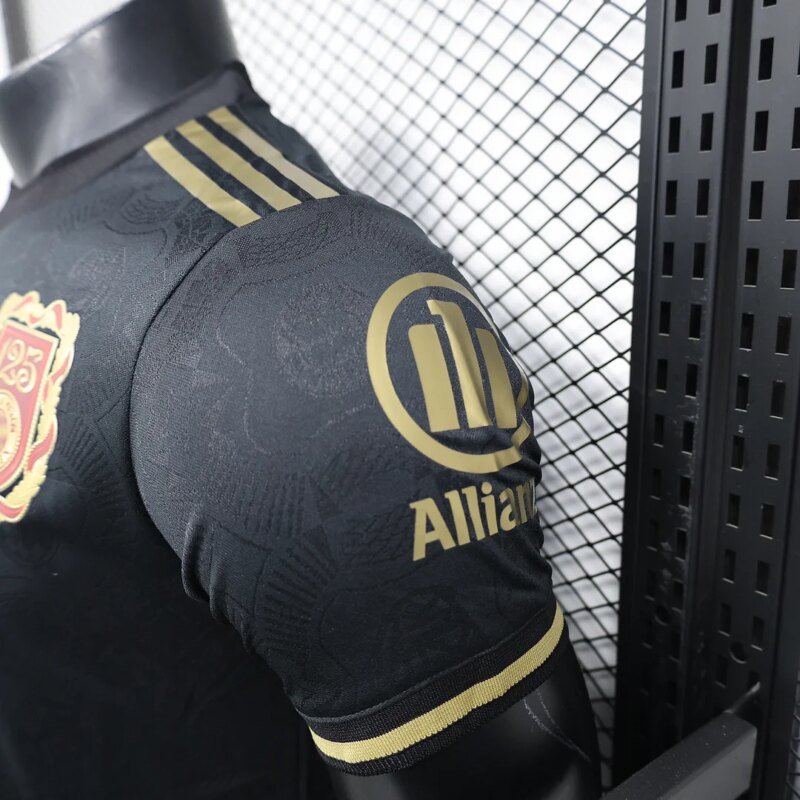 2025/2026 Player Version Bayern Munich 125th Anniversary Edition Black Football Shirt 1:1 Thai Quality