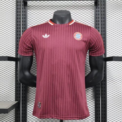2025/2026 Player Version Bayern Munich Special Edition Crimson Football Shirt 1:1 Thai Quality