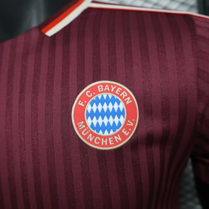 2025/2026 Player Version Bayern Munich Special Edition Crimson Football Shirt 1:1 Thai Quality