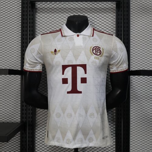 2025/2026 Player Version Bayern Munich Special Edition White Football Shirt 1:1 Thai Quality