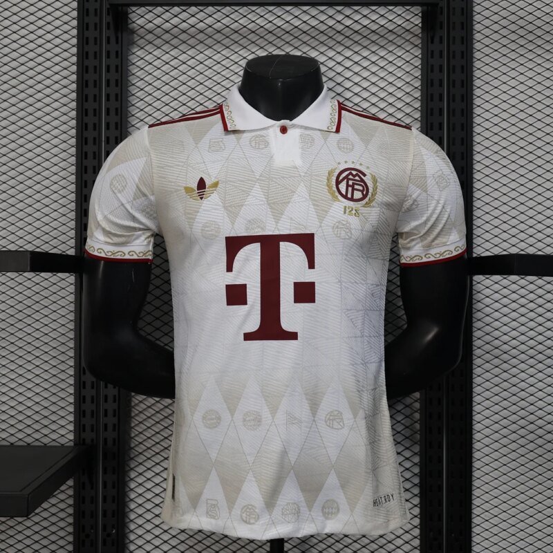 2025/2026 Player Version Bayern Munich Special Edition White Football Shirt 1:1 Thai Quality