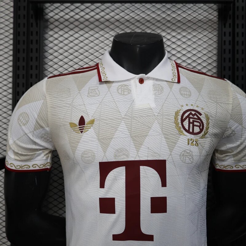 2025/2026 Player Version Bayern Munich Special Edition White Football Shirt 1:1 Thai Quality