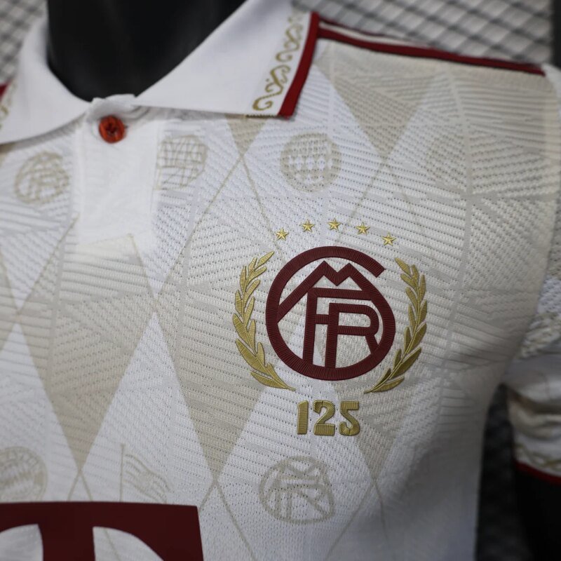 2025/2026 Player Version Bayern Munich Special Edition White Football Shirt 1:1 Thai Quality