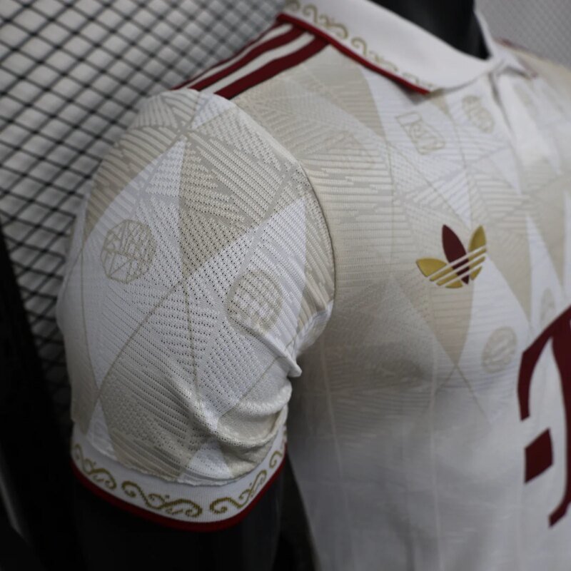 2025/2026 Player Version Bayern Munich Special Edition White Football Shirt 1:1 Thai Quality