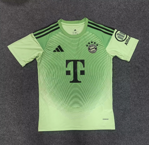 2025/2026 Bayern Munich Goalkeeper Green Football Shirt 1:1 Thai Quality