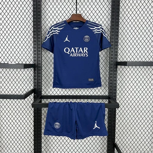 2024/2025 Psg Paris Saint-Germain Fourth Away Football Shirt 1:1 Thai Quality Kids Size