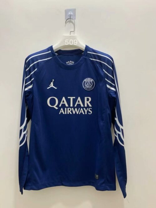 2024/2025 Psg Paris Saint-Germain Fourth Away Long Sleeve Football Shirt 1:1 Thai Quality