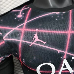 2025/2026 Player Version Psg Paris Saint-Germain Pre-Match Training Suit Black Football Shirt 1:1 Thai Quality