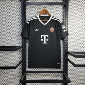 2024/2025 Bayern Munich Goalkeeper Black Football Shirt 1:1 Thai Quality