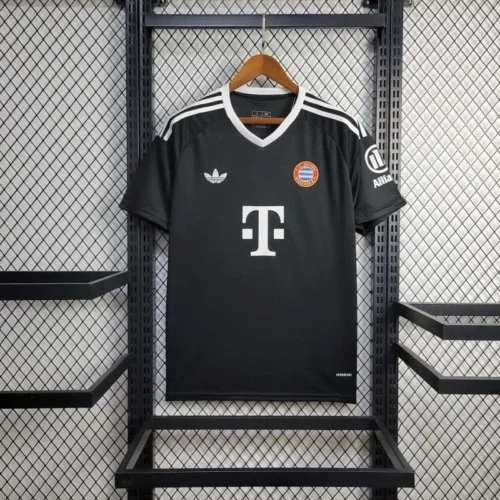 2024/2025 Bayern Munich Goalkeeper Black Football Shirt 1:1 Thai Quality