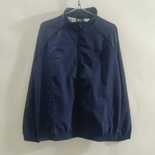 2025/2026 Paris Saint-Germain Windbreaker Navy Blue Football Shirt 1:1 Thai Quality