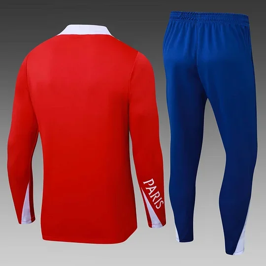 2025/2026 Paris Saint-Germain Half-Length Training Suit Red 1:1 Thai Quality