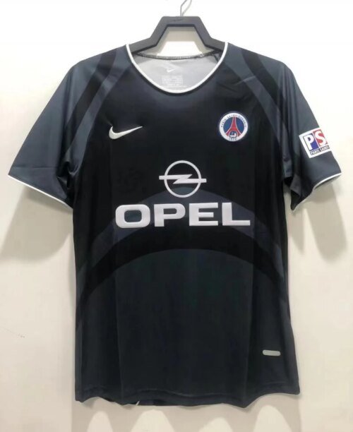 2001 Retro Psg Paris Saint-Germain Third Away Game Football Shirt