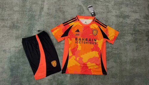 2025/2026 Psg Paris Saint-Germain Special Edition Orange Football Shirt 1:1 Thai Quality Kids Size