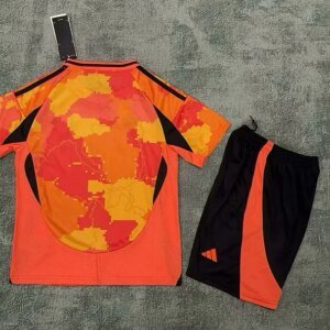 2025/2026 Psg Paris Saint-Germain Special Edition Orange Football Shirt 1:1 Thai Quality Kids Size