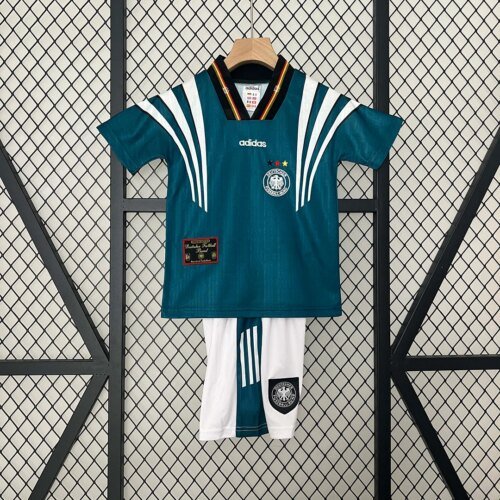 1996 Retro Germany Away Soccer Jersey 1:1 Thai Quality Kids Size
