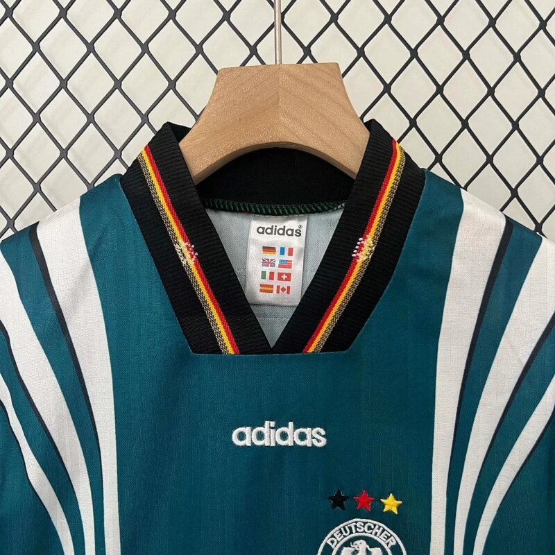 1996 Retro Germany Away Soccer Jersey 1:1 Thai Quality Kids Size