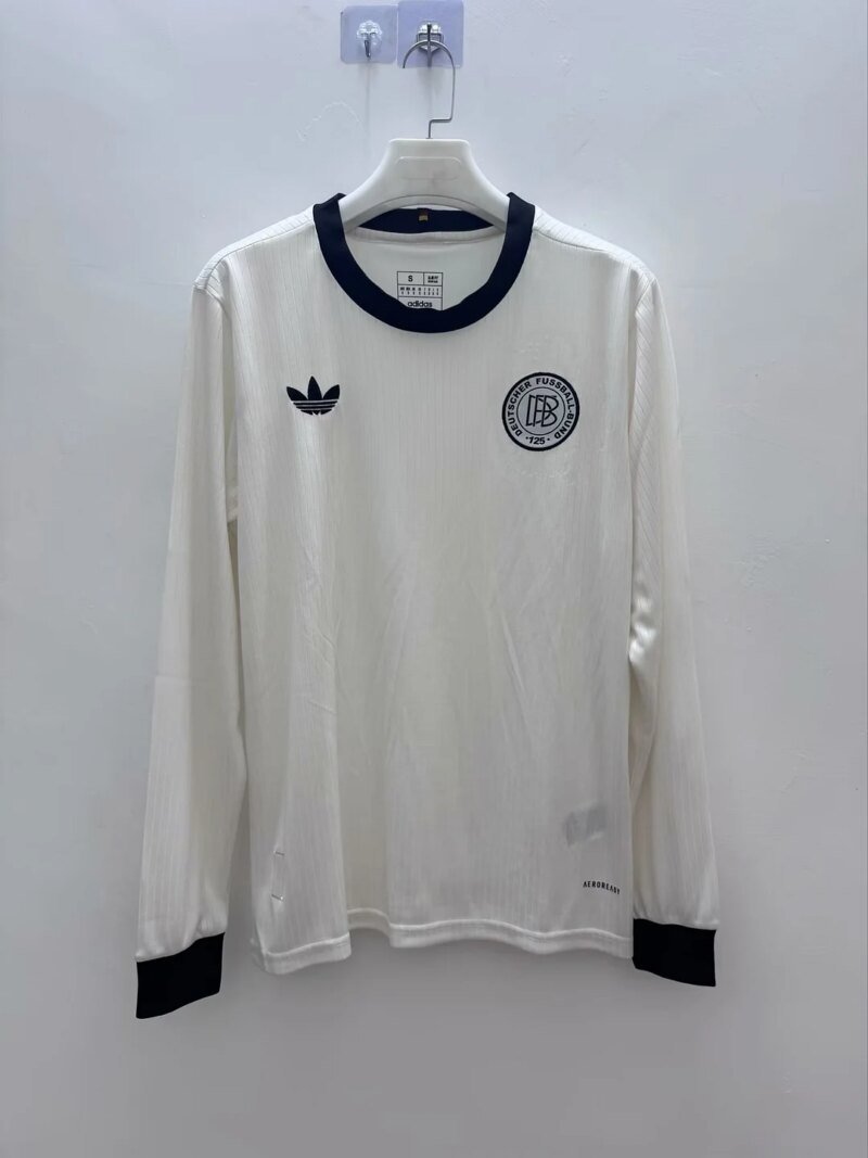 2025 Long Sleeves Germany 125th Anniversary Edition White Football Shirt 1:1 Thai Quality