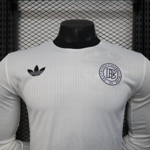 2025 Long Sleeves Player Version Germany 125th Anniversary Edition White Football Shirt 1:1 Thai Quality