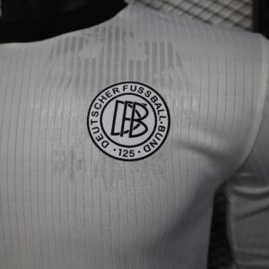 2025 Long Sleeves Player Version Germany 125th Anniversary Edition White Football Shirt 1:1 Thai Quality