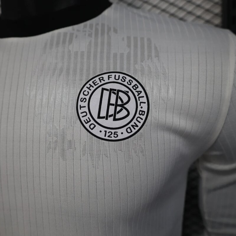 2025 Long Sleeves Player Version Germany 125th Anniversary Edition White Football Shirt 1:1 Thai Quality