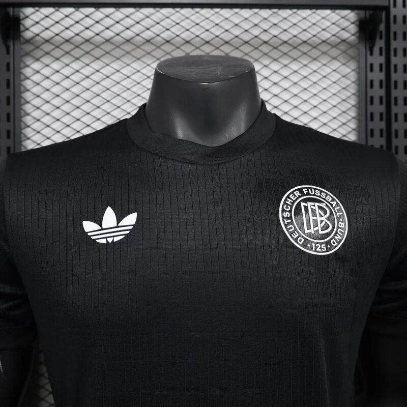 2025 Player Version Germany 125th Anniversary Edition Black Football Shirt 1:1 Thai Quality
