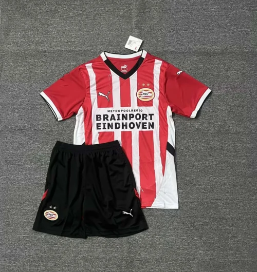 2024/2025 Eindhoven Home Football Shirt 1:1 Thai Quality Kids Size