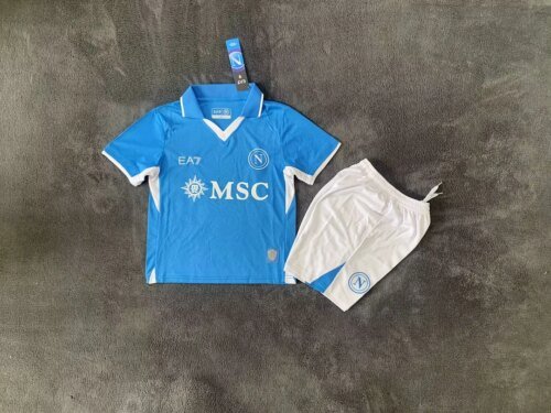 2024/2025 Napoli Home Soccer Jersey 1:1 Thai Quality Kids Size