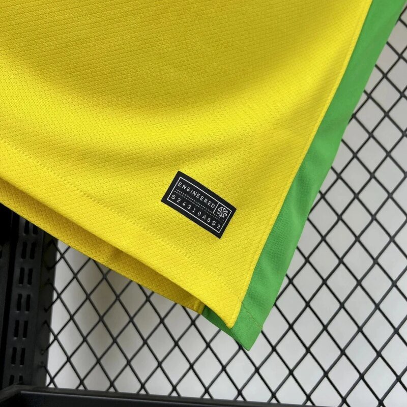 2025 Brazil Home Soccer Jersey 1:1 Thai Quality