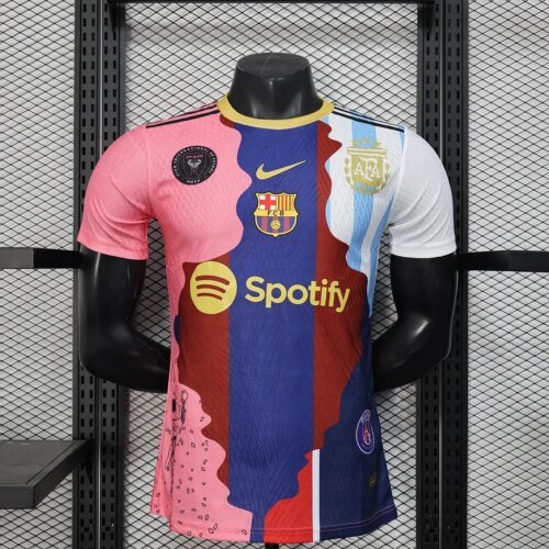 2025/2026 Player Version Messi Commemorative Edition Soccer Jersey 1:1 Thai Quality