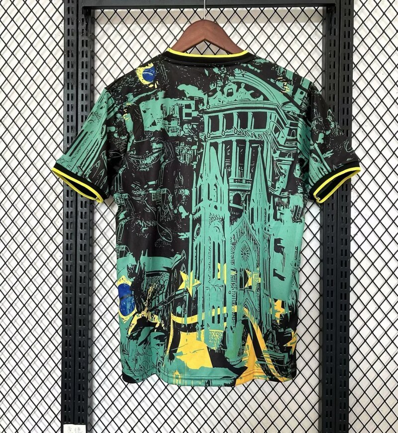 2025 Brazil Special Edition Green Soccer Jersey 1:1 Thai Quality