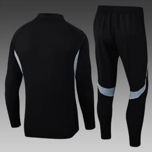 2025/2026 Inter Miami Half-Pull Training Suit Black Football Shirt 1:1 Thai Quality
