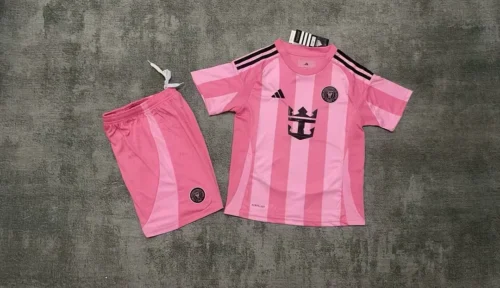 2025/2026 Inter Miami Home Soccer Jersey 1:1 Thai Quality Kids Size