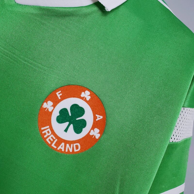 1988 Retro Ireland Home Soccer Jersey