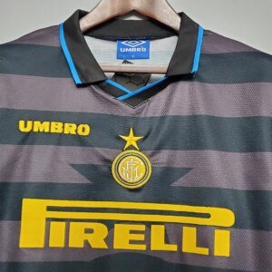 1997/1998 Retro Internazionale Milan Third Away Football Jersey 1:1 Thai Quality