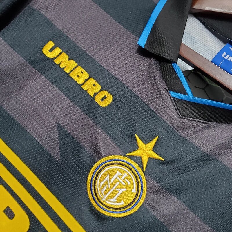 1997/1998 Retro Internazionale Milan Third Away Football Jersey 1:1 Thai Quality