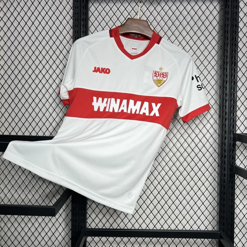 2024/2025 VfB Stuttgart Home Football Jersey 1:1 Thai Quality