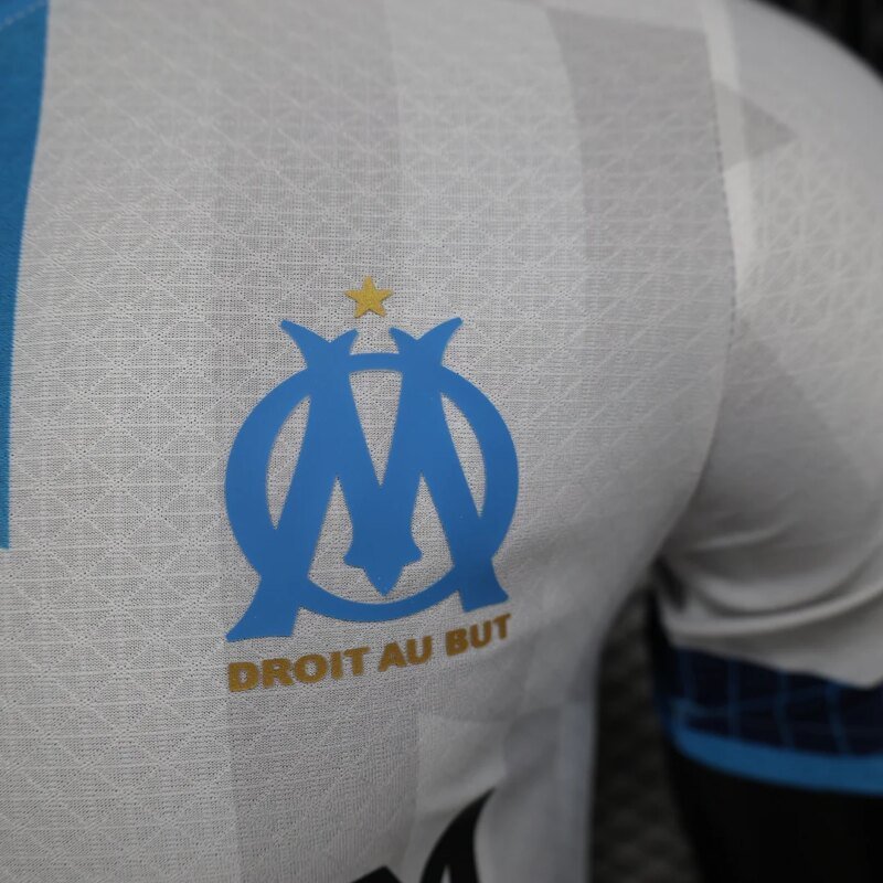 2024/2025 Player Version Olympique de Marseille Home Football Shirt 1:1 Thai Quality