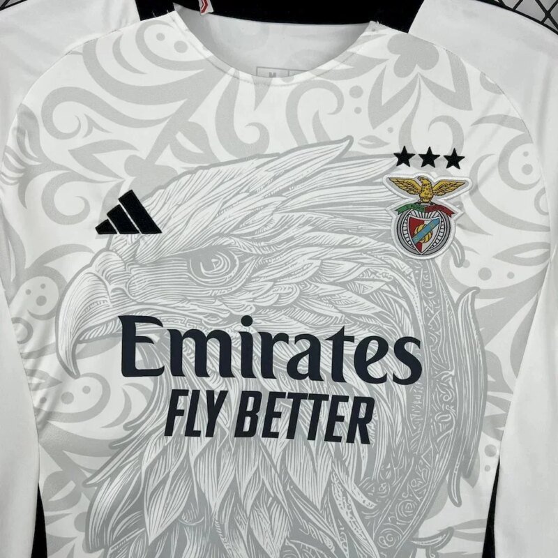 2025/2026 Benfica Special Edition White Football Shirt 1:1 Thai Quality
