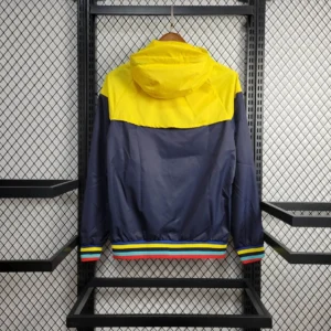 2024/2025 Boca Juniors Windbreaker Blue Yellow Football Shirt 1:1 Thai Quality