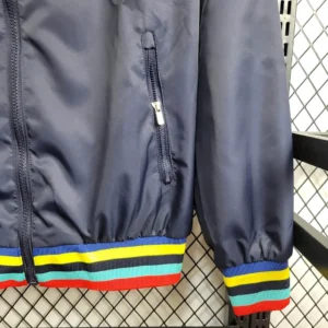 2024/2025 Boca Juniors Windbreaker Blue Yellow Football Shirt 1:1 Thai Quality