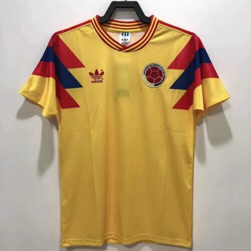 1990 Retro Colombia Home  Jersey